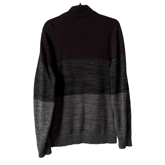 Great Northwest Company Men’s XL Preppy Colorblock 1/4 Zip Knit Pullover Sweater - Picture 3 of 10